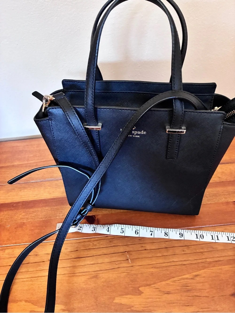 Kate Spade Black Satchel Purse Handbag